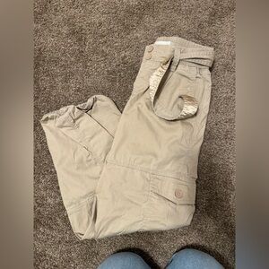 Abercrombie Kids Beige Cargo Pants